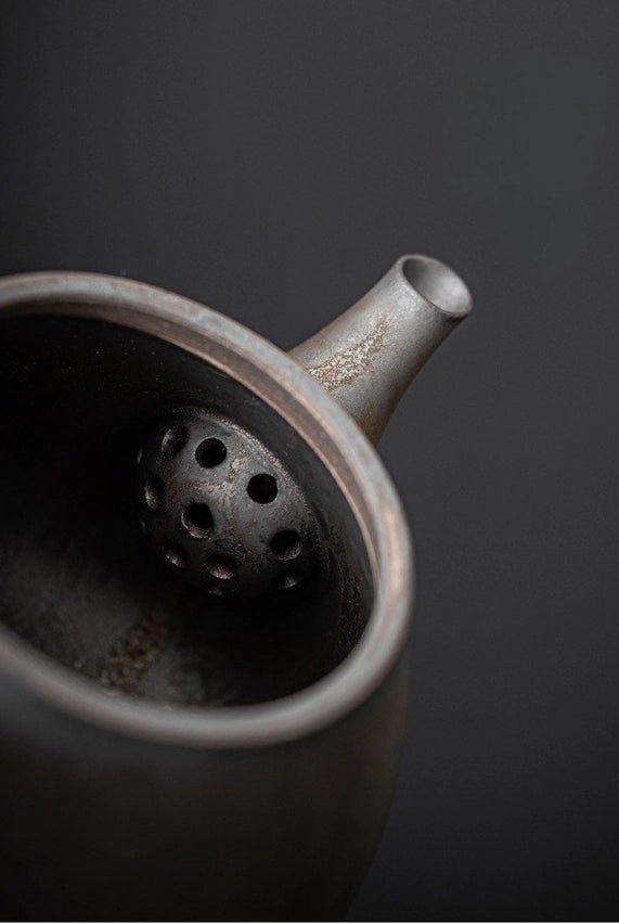 Ceramic Metallic Glaze Teapot The Bright Angle