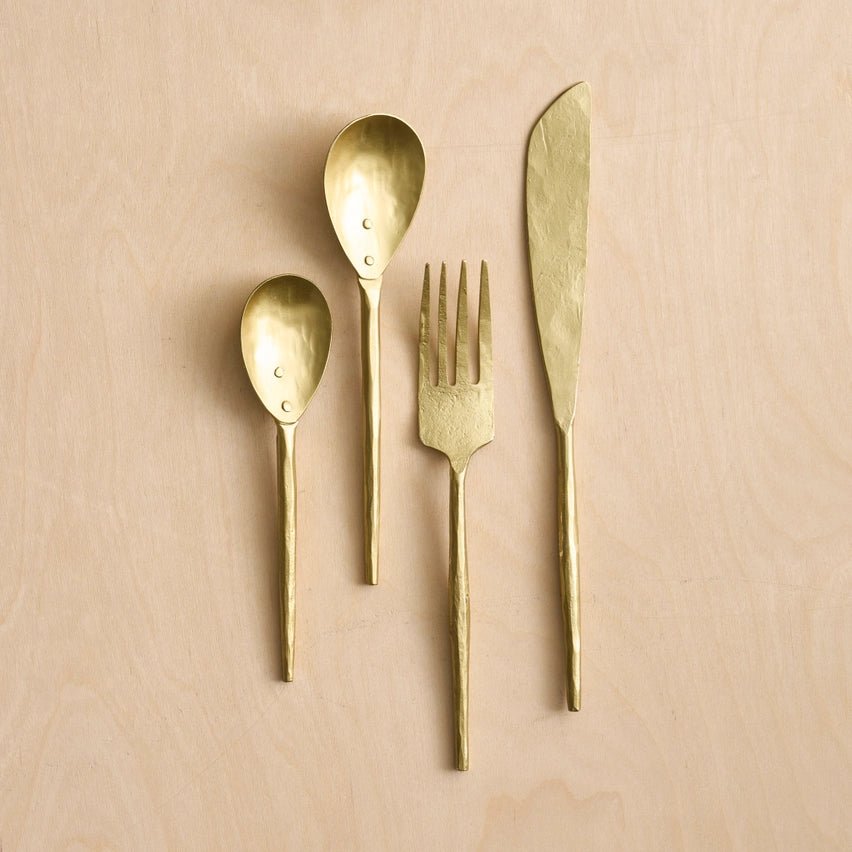 Forge Brass Flatware The Bright Angle