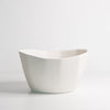 Medium Porcelain Nesting Bowl Silk White The Bright Angle