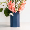 Handmade Porcelain Bouquet Vase Pisgah Blue The Bright Angle