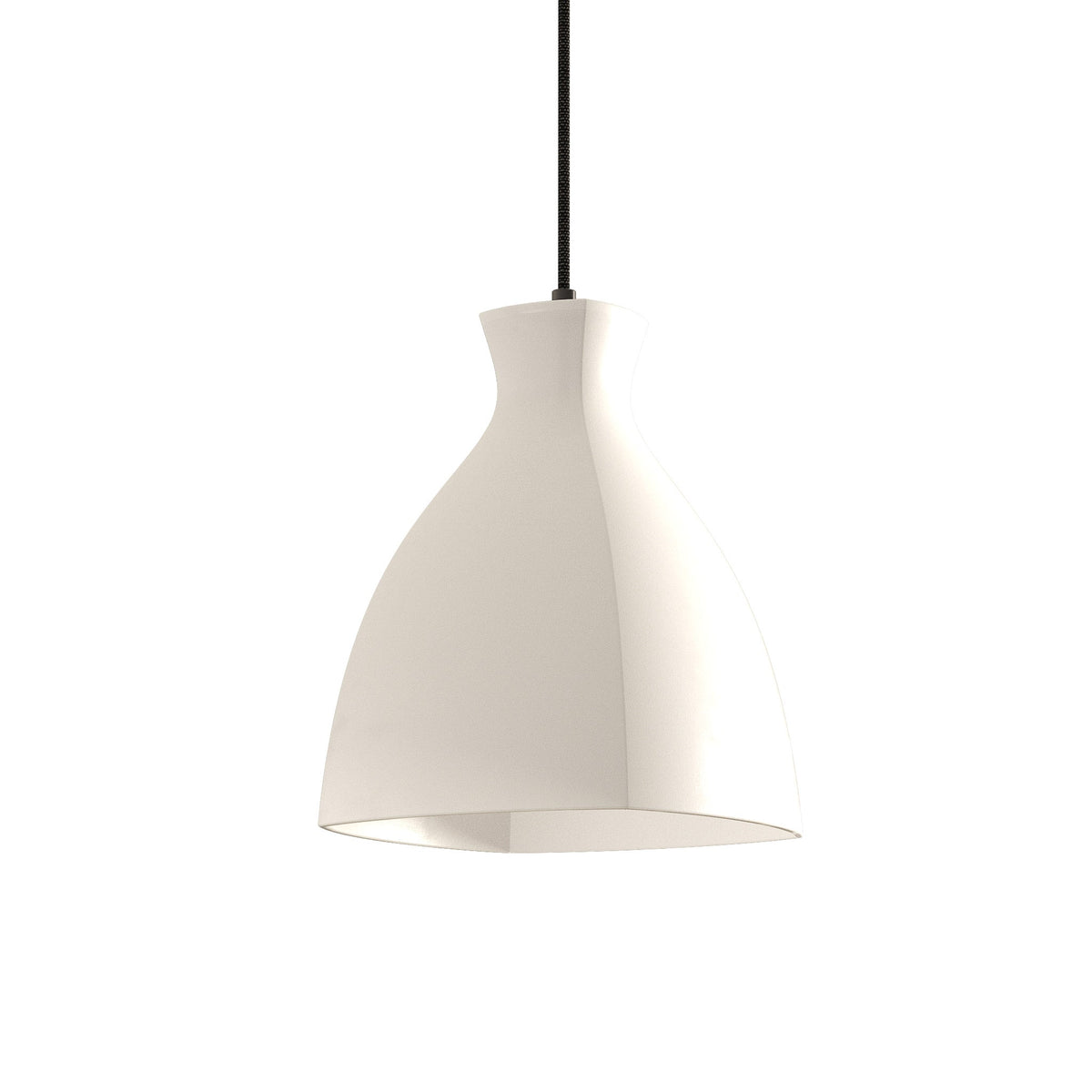 Belle White Translucent Porcelain Pendant Light The Bright Angle