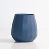 Ceramic Stemless Wine Glass Pisgah Blue The Bright Angle