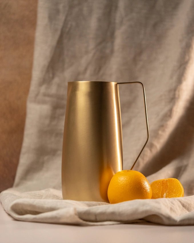 Artisan Brass Pitcher The Bright Angle