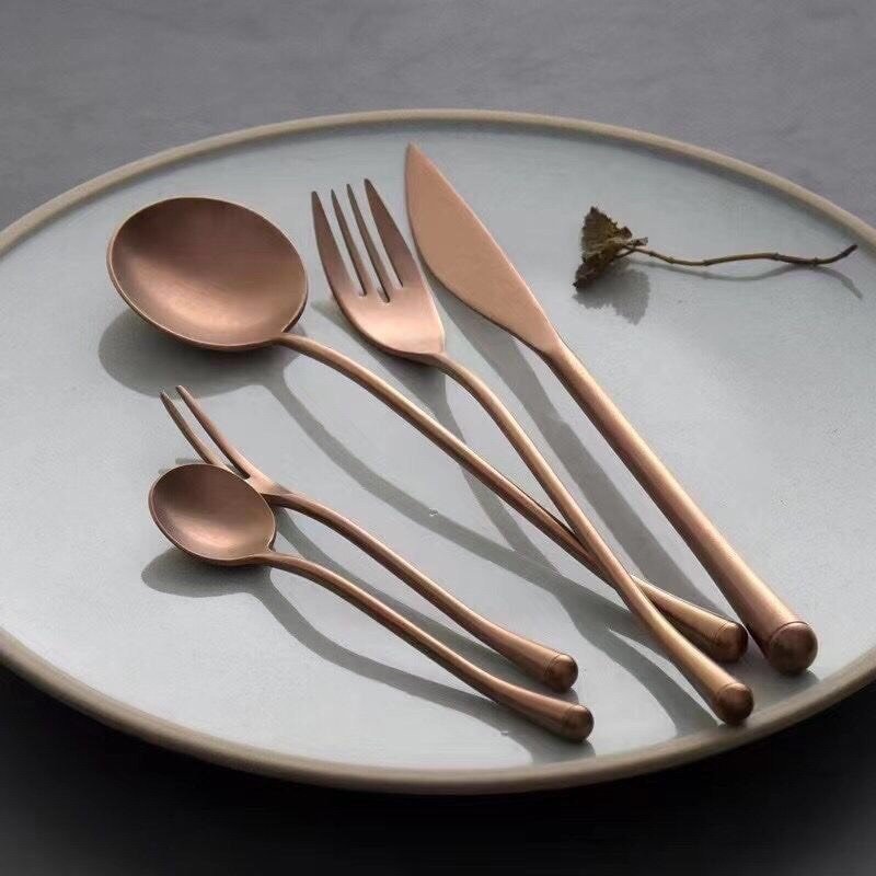 Rose Gold Flatware Rose gold The Bright Angle