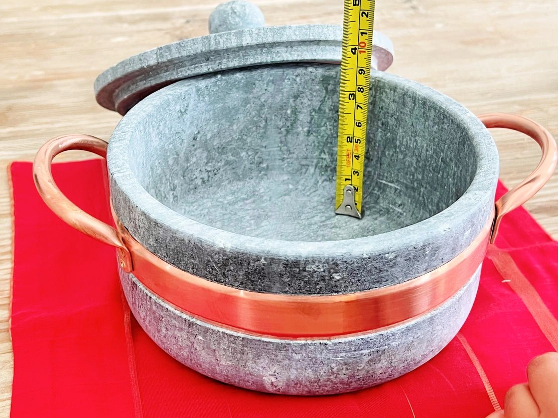 Soapstone Cooking Pot 1.5 liters The Bright Angle