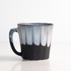 Load image into Gallery viewer, Monday Mug - Handmade Porcelain Coffee Cup Night Snow The Bright Angle