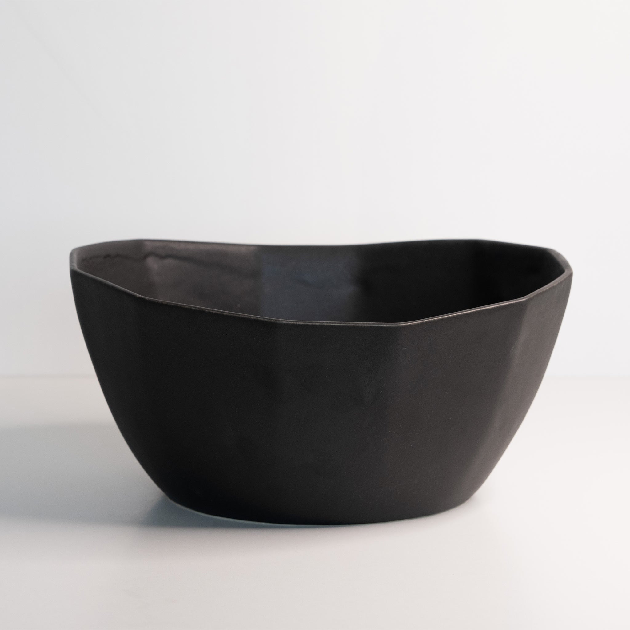 Large Porcelain Nesting Bowl Mica Black The Bright Angle