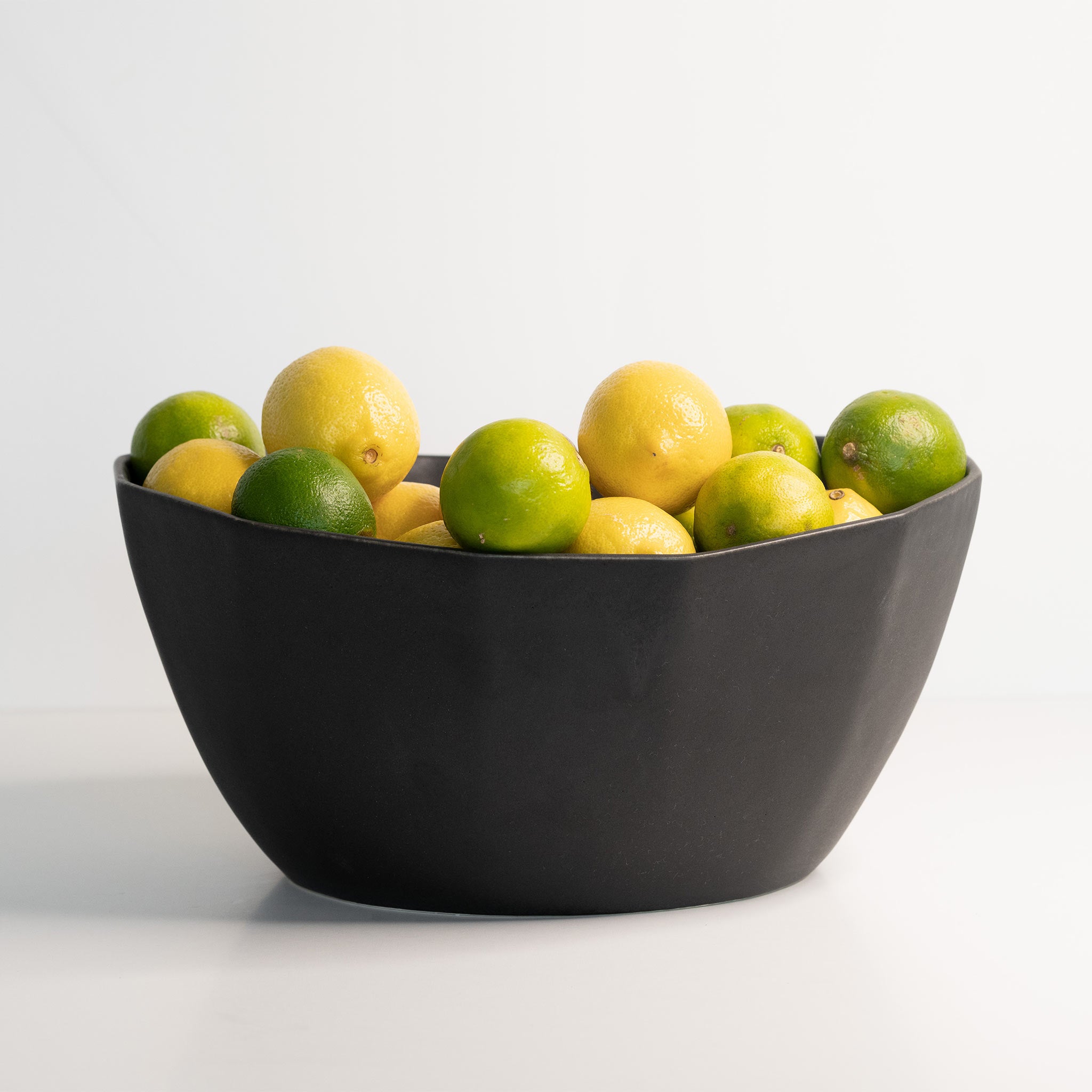 Large Porcelain Nesting Bowl Mica Black The Bright Angle