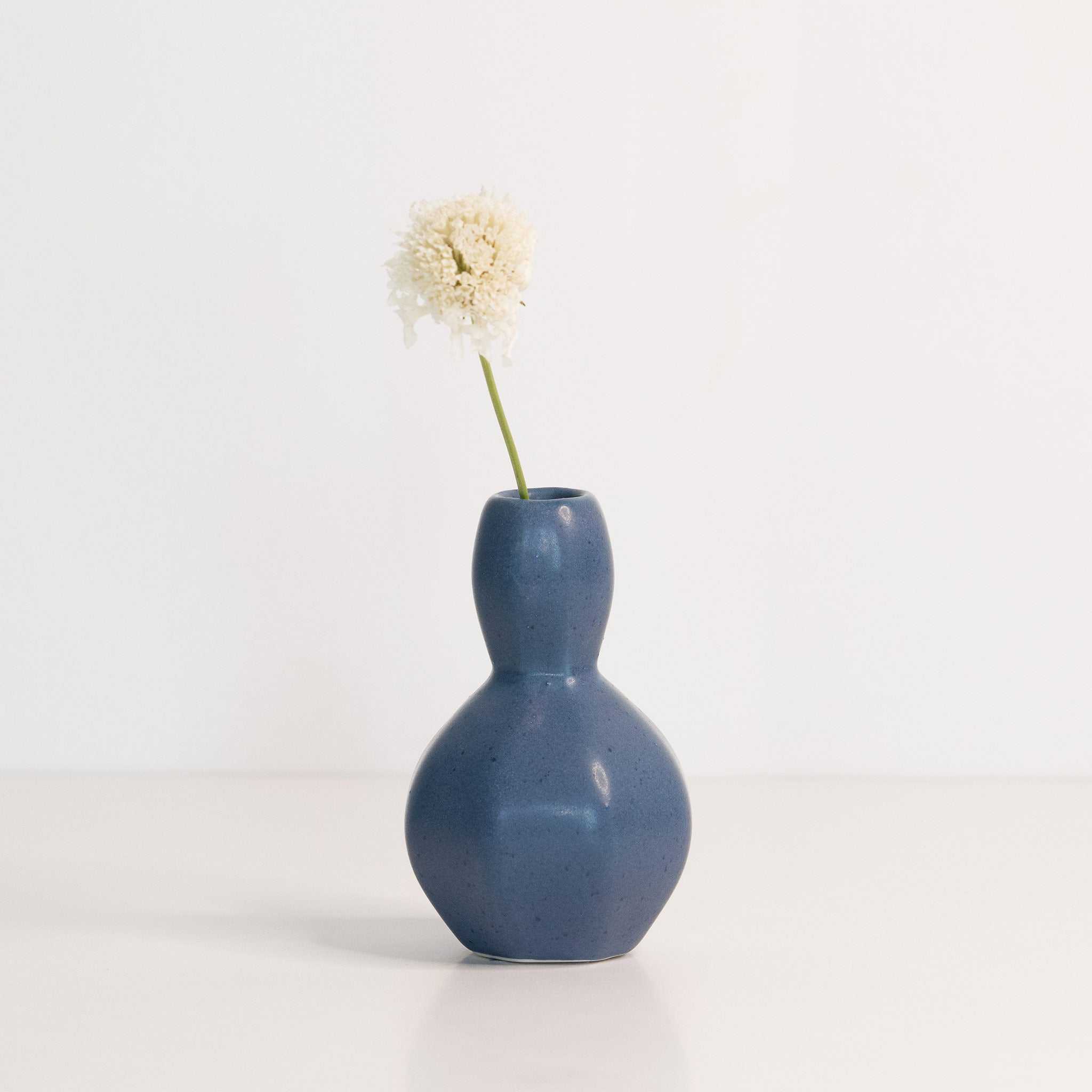 Porcelain Sprout Bud Vase Pisgah Blue The Bright Angle
