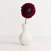 Load image into Gallery viewer, Porcelain Sprout Bud Vase Silk White The Bright Angle