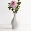 Porcelain Table Flower Vase Smoke Grey The Bright Angle