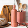 Ceramic Cookware Set Terracotta Red The Bright Angle