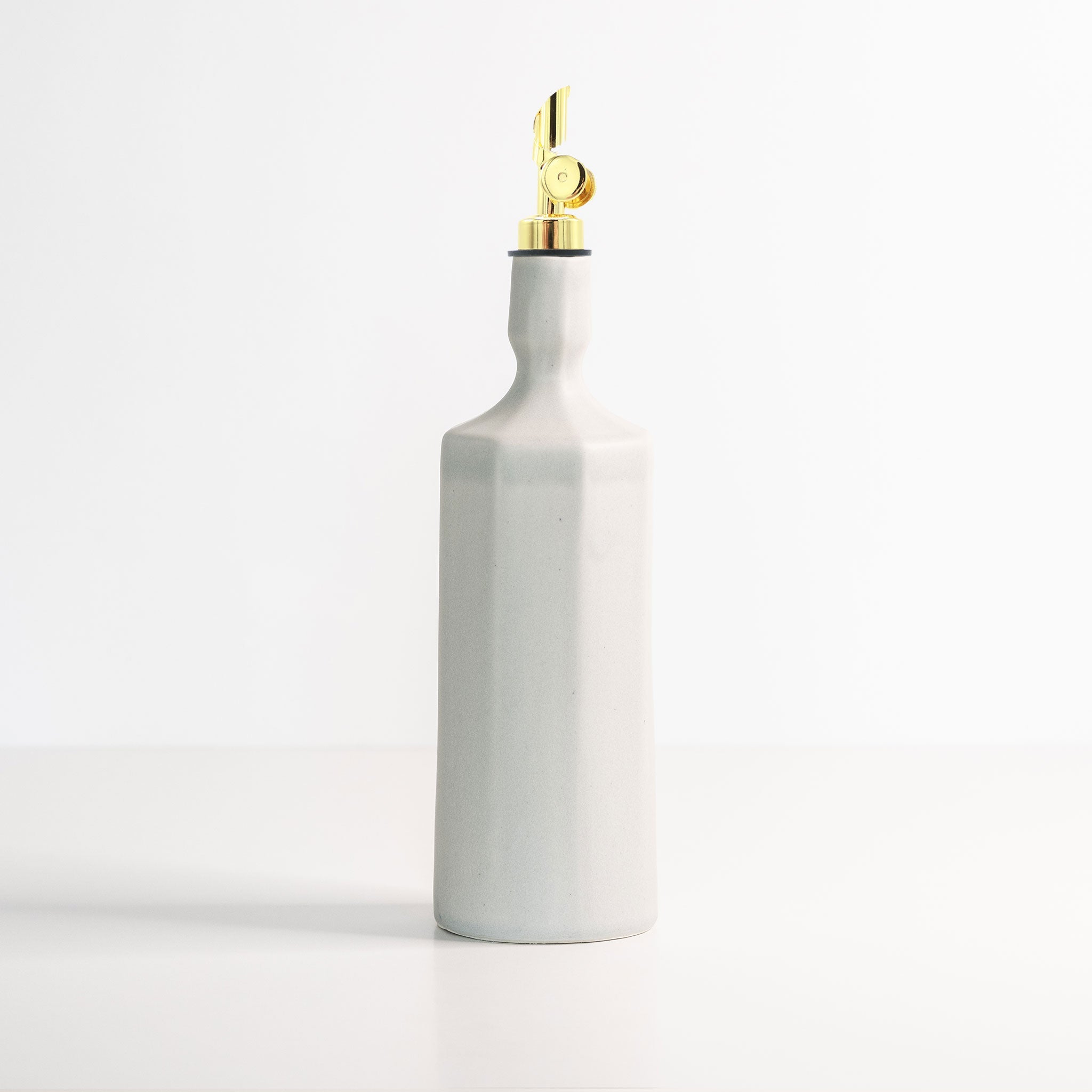 Elixir Porcelain Olive Oil Dispenser Terracotta Red The Bright Angle