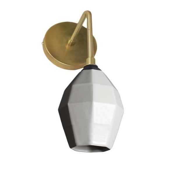 Extension 1 Porcelain Wall Sconce The Bright Angle