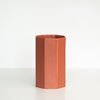 Load image into Gallery viewer, Handmade Porcelain Bouquet Vase Terracotta Red The Bright Angle