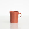 Handmade Porcelain Doubleshot Espresso Cup Terracotta Red The Bright Angle