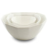 Load image into Gallery viewer, Porcelain Mixing and Nesting Bowl Set Mica Black The Bright Angle