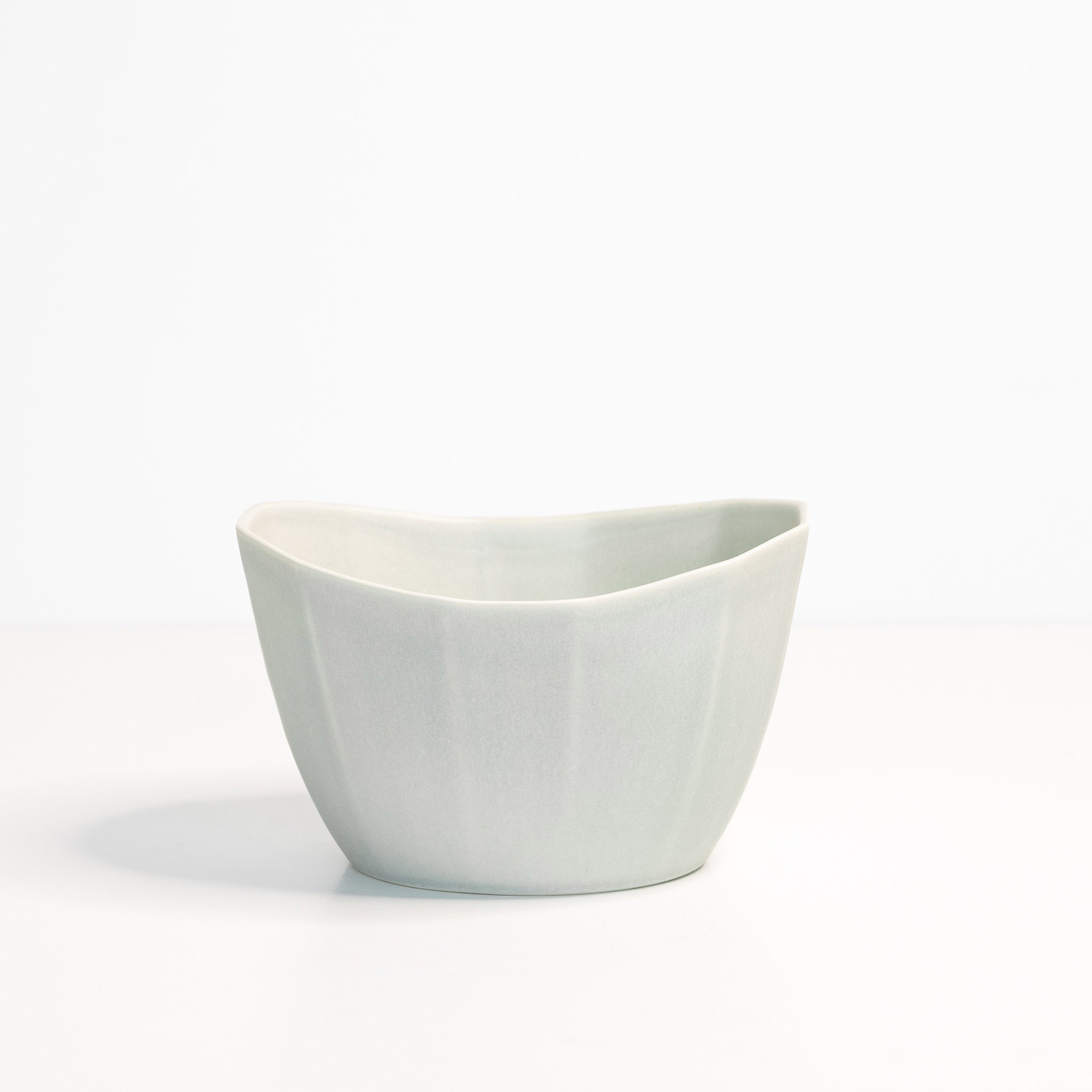 Small Porcelain Nesting Bowl Smoke Grey The Bright Angle