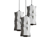 Load image into Gallery viewer, Tessellation 3 Porcelain Pendant Light Cluster The Bright Angle
