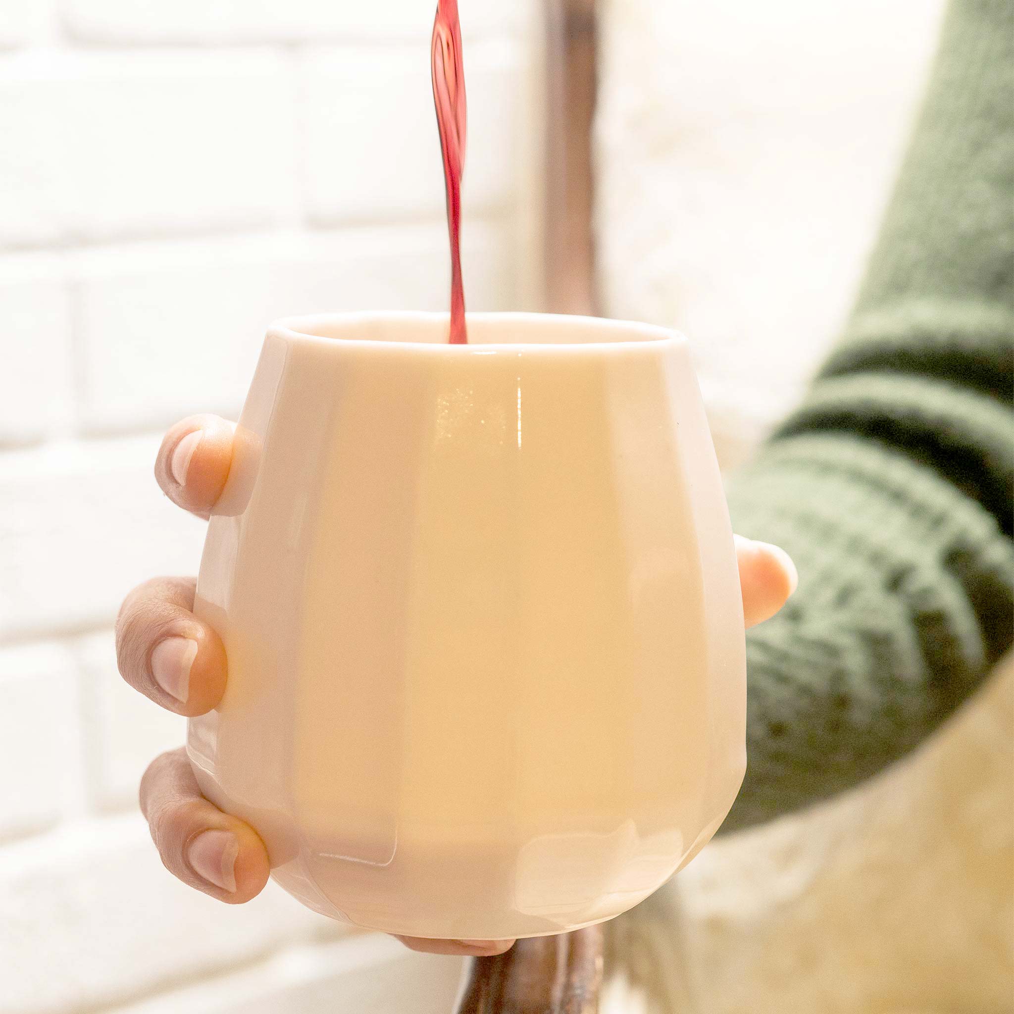 Translucent Porcelain Wine Glass Translucent The Bright Angle